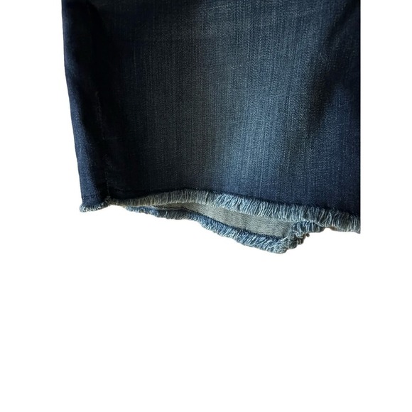 Jen7 from Seven For All Mankind Raw Hem Denim Shorts Women’s Size 8 - Picture 5 of 9